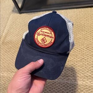 Rowdy Gentleman Navy Blue Trucker Hat